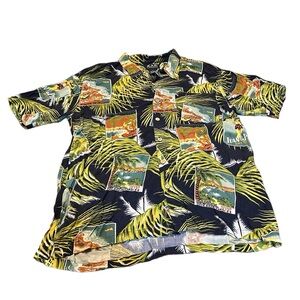 Vintage KAD Clothing Co Hawaiian shirt‎ 100% rayon XL